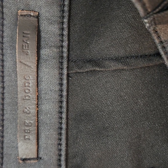 Rag & Bone Raja Shoreditch Skinny Side Embroidered Jeans - Picture 7 of 9